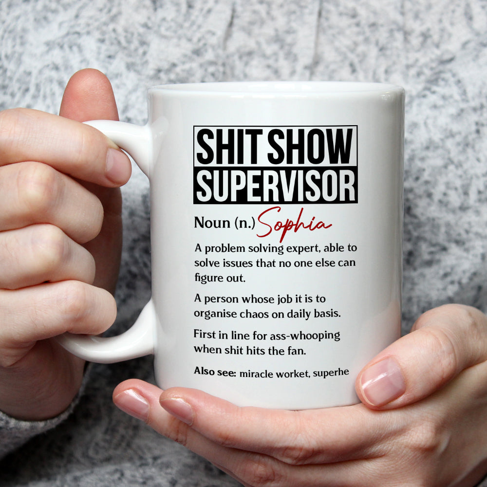 Custom Coworker, Christmas & Birthday Team Appreciation Gift • Problem Solver - Personalized Coffee Mug