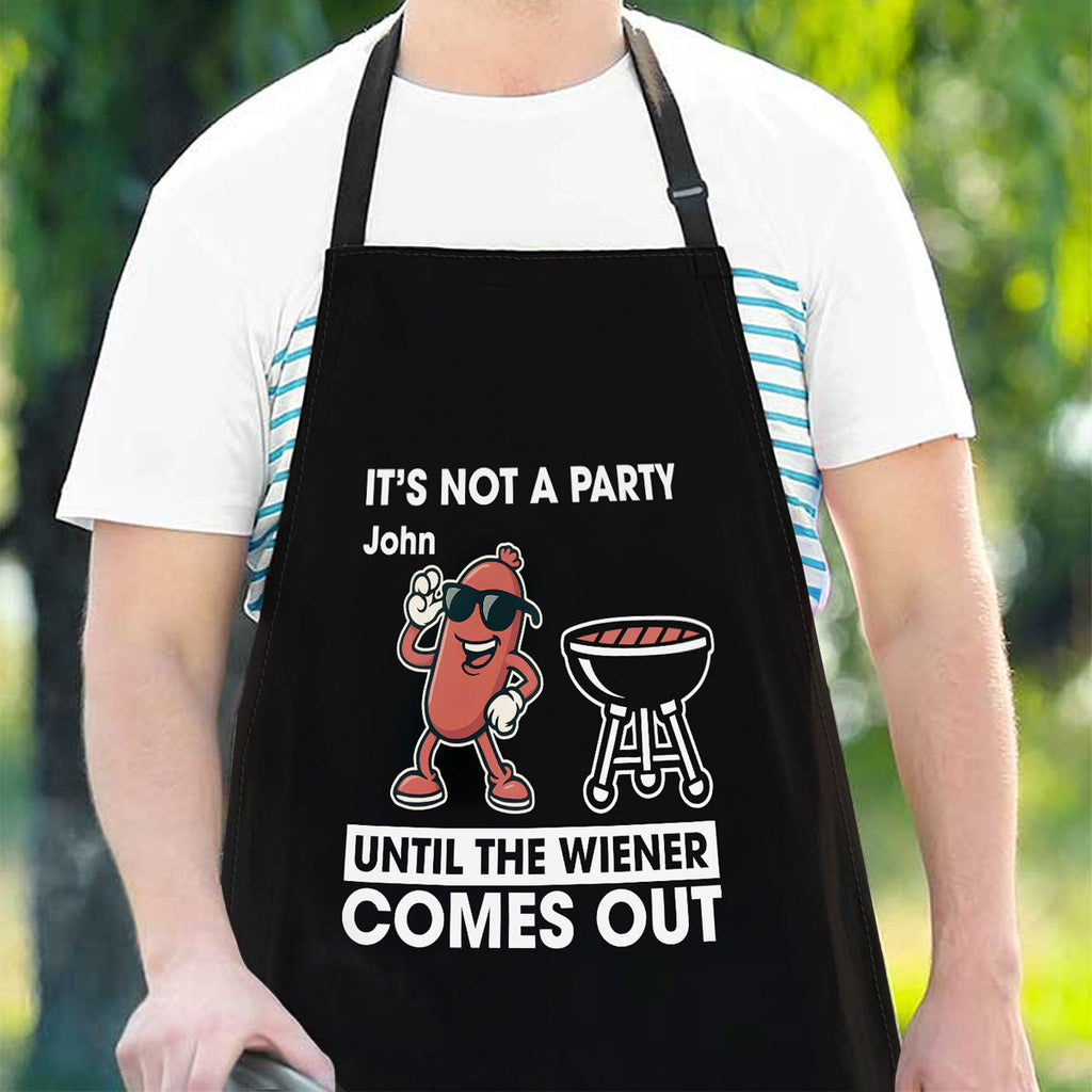 No Party Without Grilled Wieners - Personalized Apron