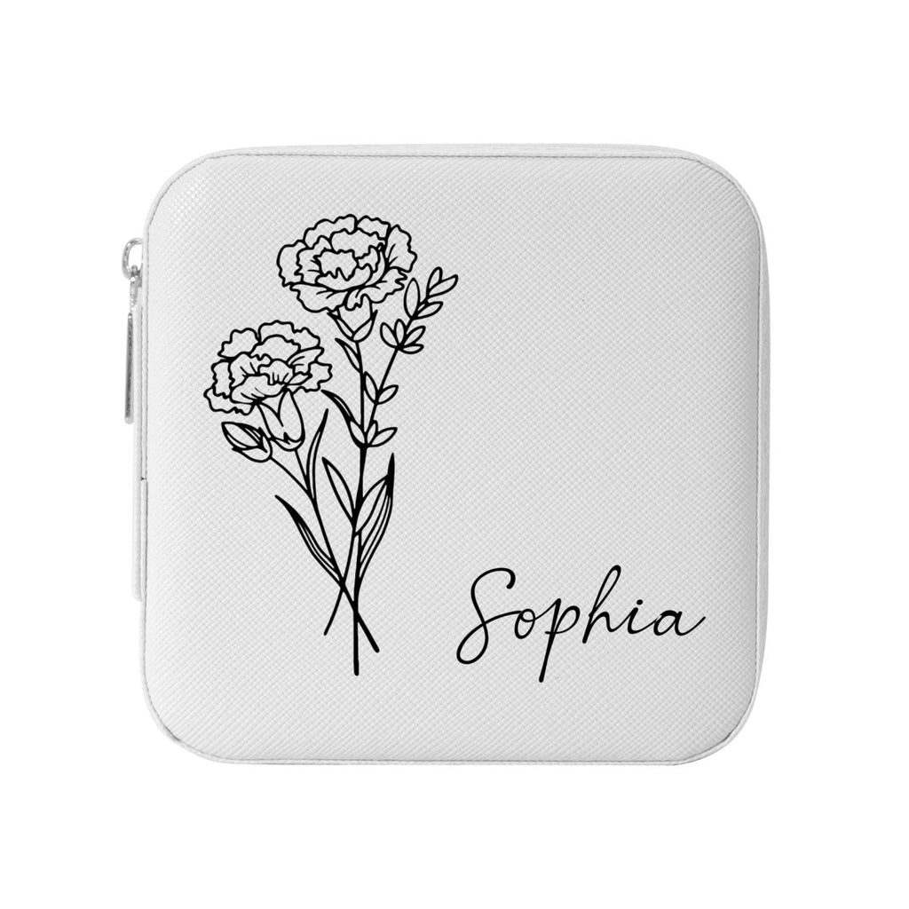 Best Friends Bloom Together - Personalized Jewelry Box