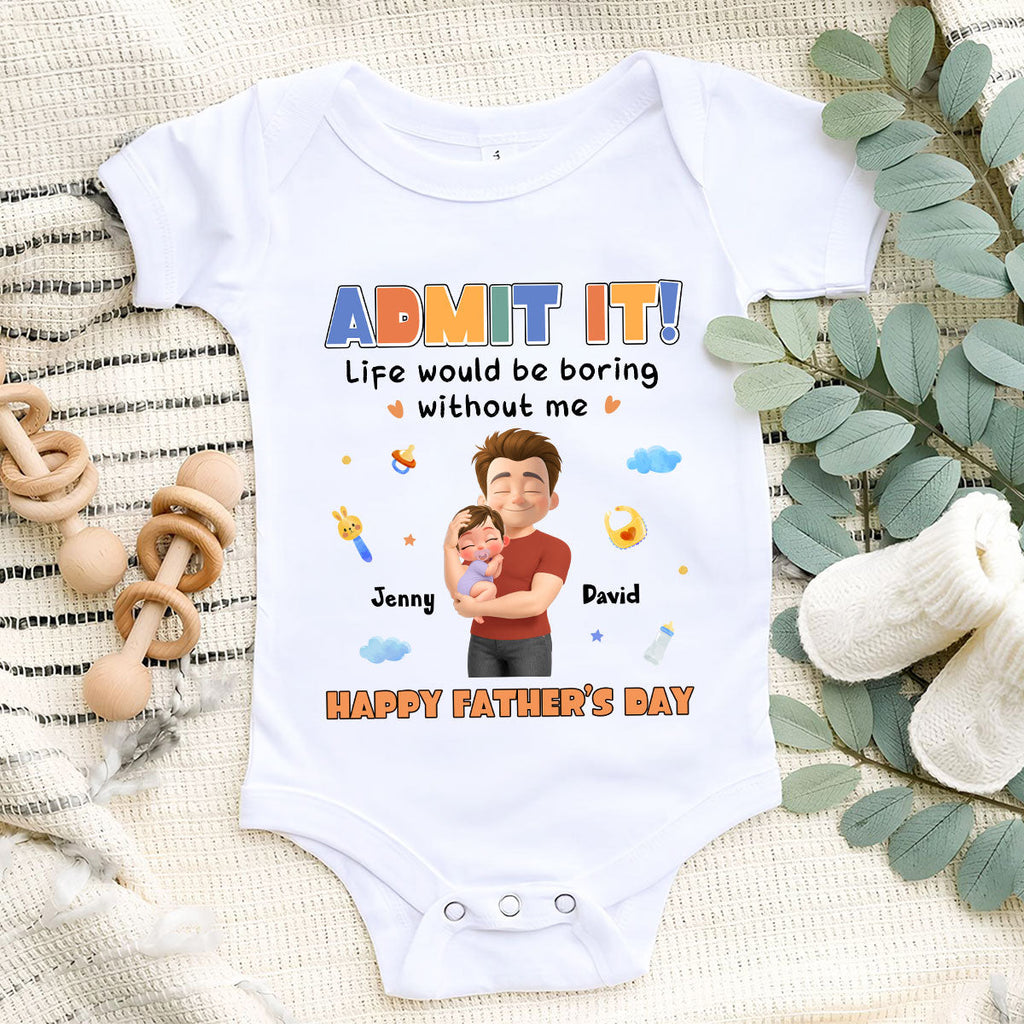 Admit It - Personalized Baby Onesie