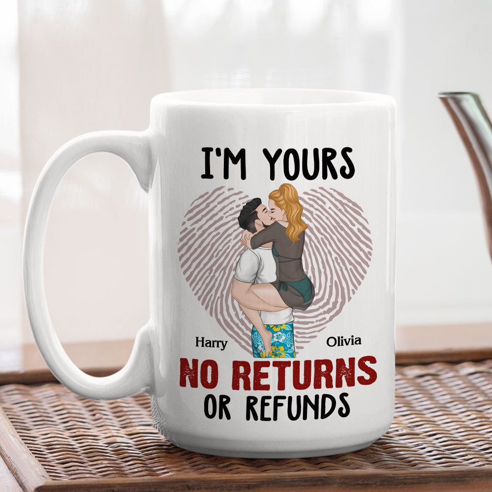 Custom Anniversary Keepsake Gifts For Couple • Im Yours - Personalized Coffee Mug