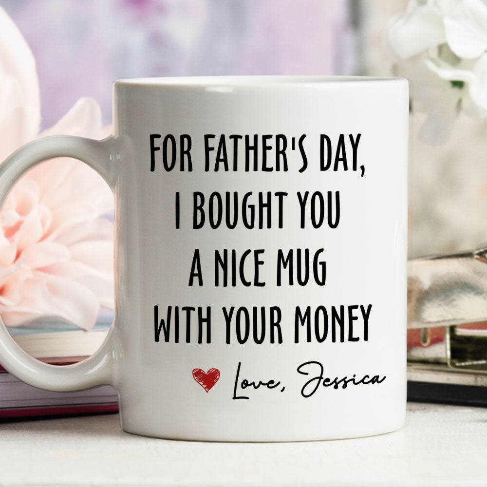 Custom Anniversary Keepsake Gifts For Couple • Mug For You - Personalized Coffee Mug