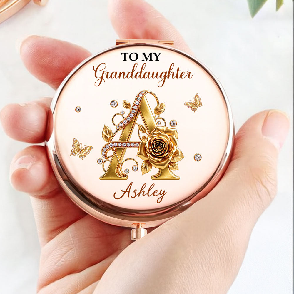 Always Remember You Are In My Heart - Personalized Compact Mirror
