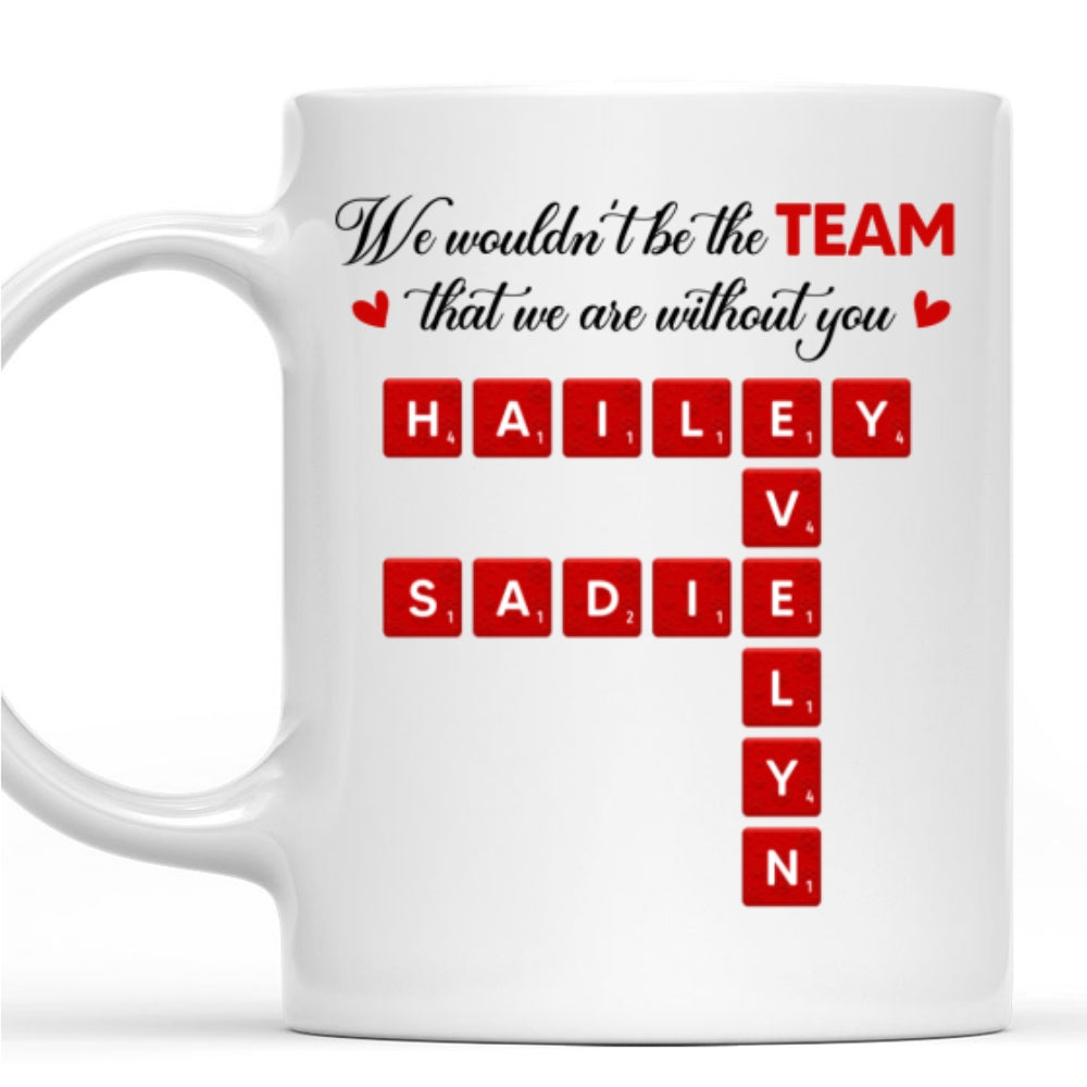 Custom Coworker, Christmas & Birthday Team Appreciation Gift • Best Team Ever 2025 Christmas - Personalized Coffee Mug