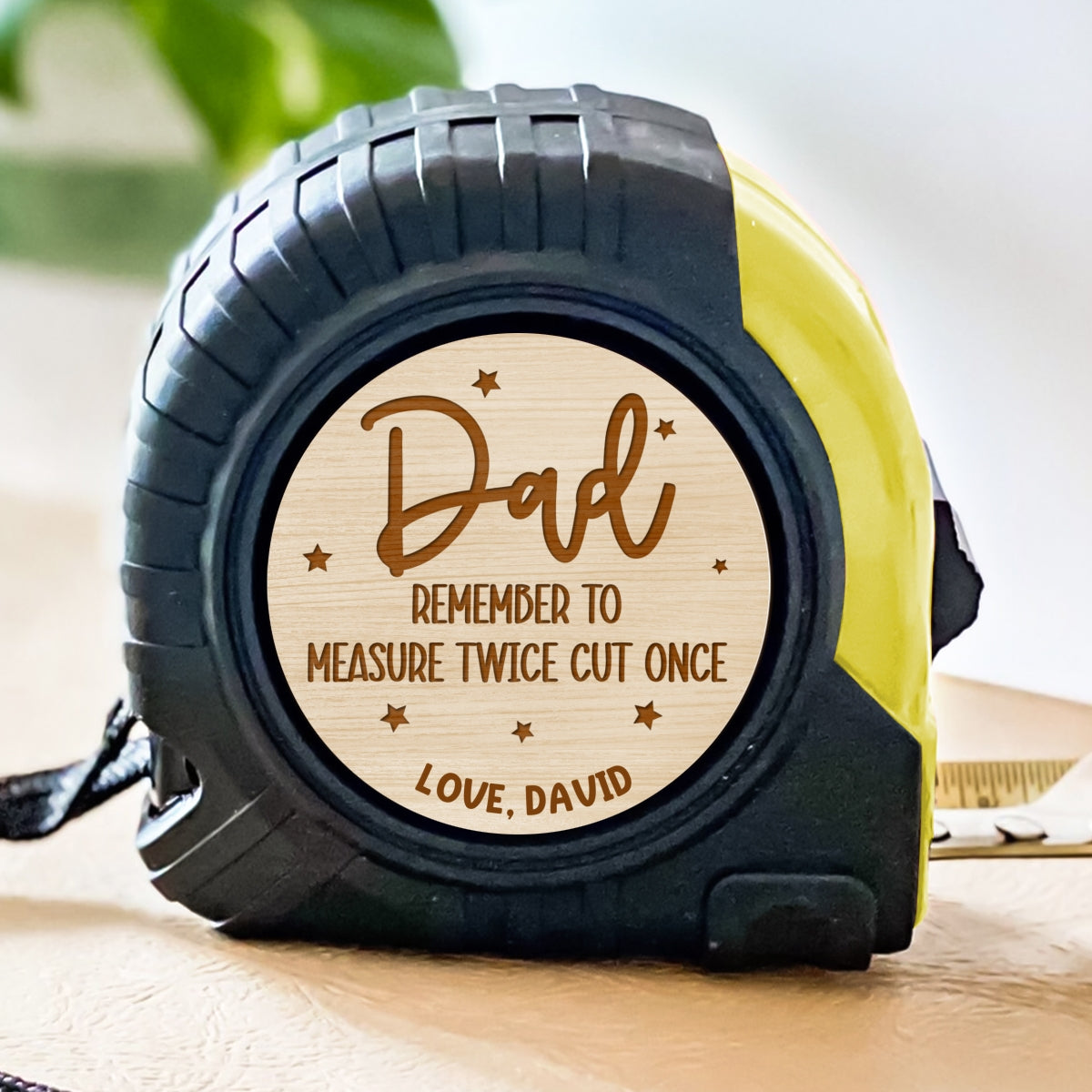 Hammer First Ask Questions Later - Personalized Tape Measure