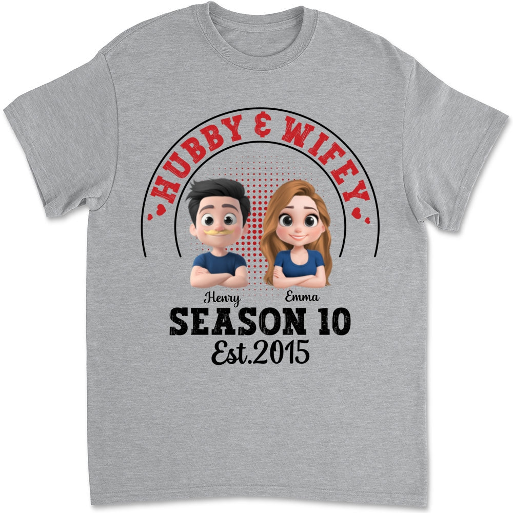 Custom Anniversary Keepsake Gifts For Couple • Anniversary Together - Personalized Shirt