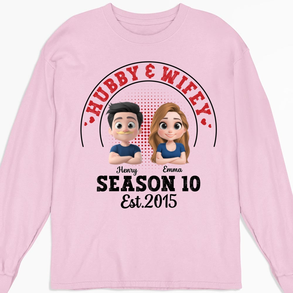 Custom Anniversary Keepsake Gifts For Couple • Anniversary Together - Personalized Shirt