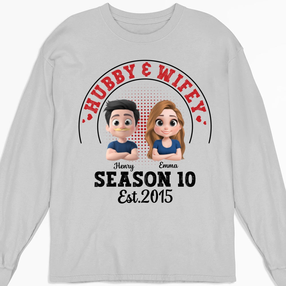 Custom Anniversary Keepsake Gifts For Couple • Anniversary Together - Personalized Shirt