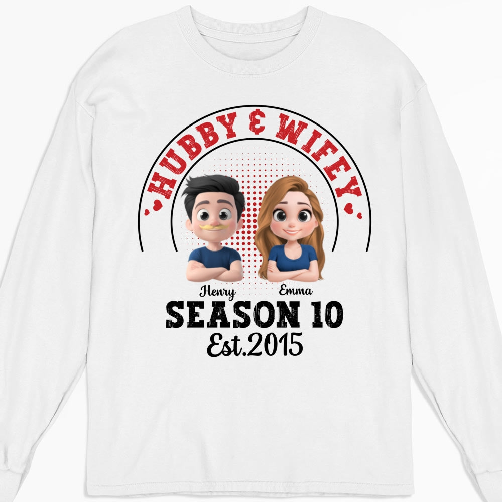Custom Anniversary Keepsake Gifts For Couple • Anniversary Together - Personalized Shirt