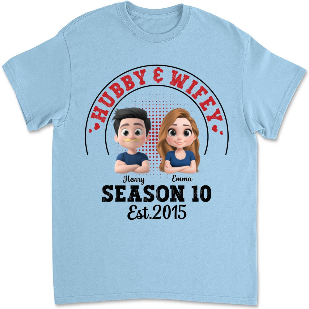 Custom Anniversary Keepsake Gifts For Couple • Anniversary Together - Personalized Shirt