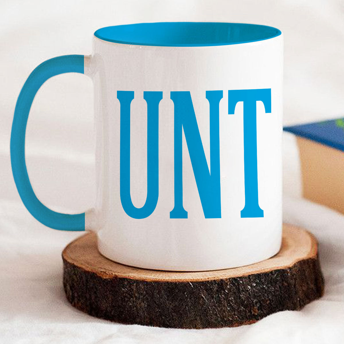 Custom Best Friend, Christmas & Birthday Friendship Keepsake Gift • UNT With C - Personalized Accent Mug