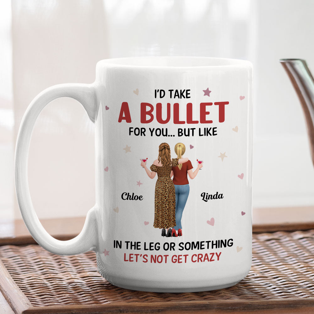Custom Best Friend, Christmas & Birthday Friendship Keepsake Gift • Friends Who Keep It Real - Personalized Coffee Mug