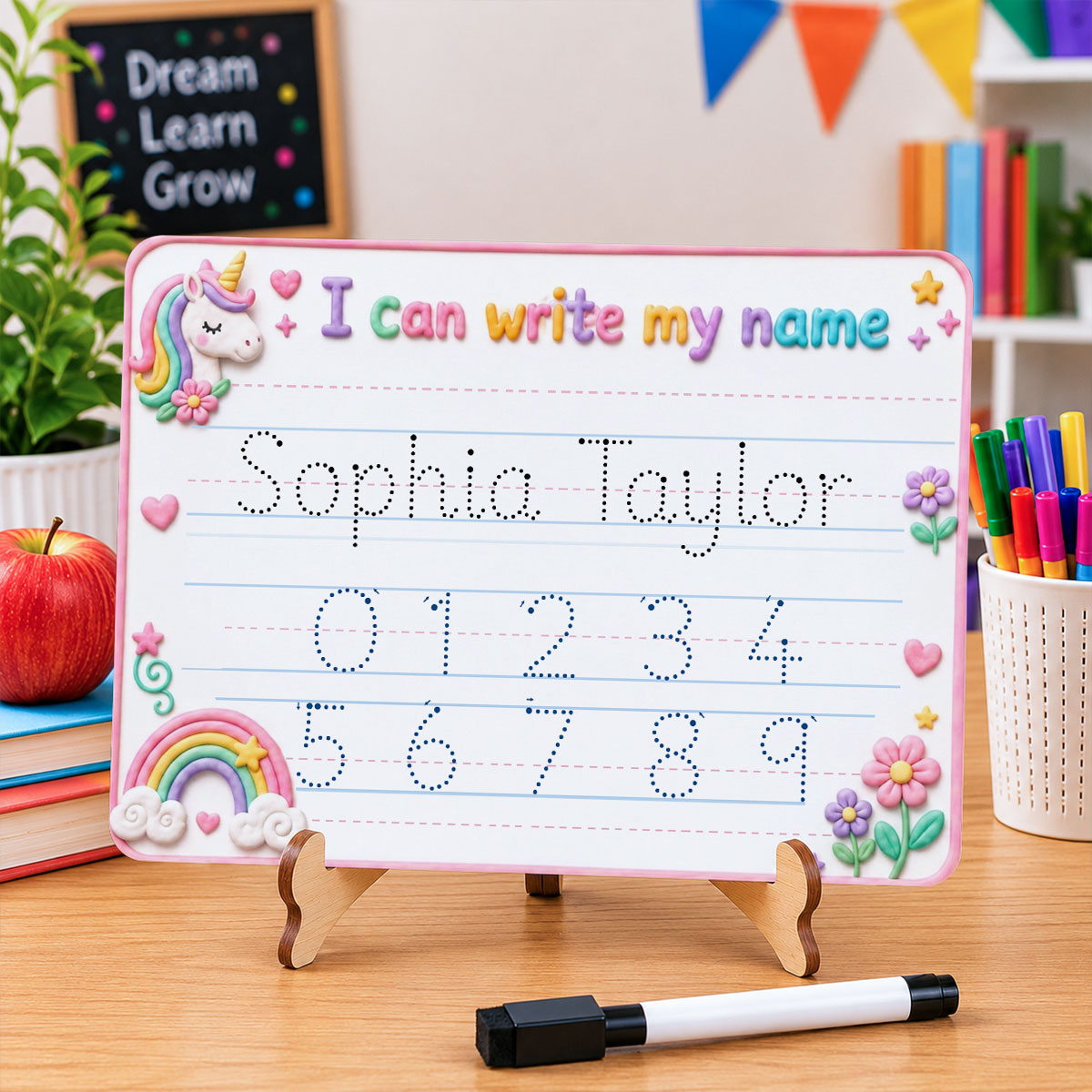Write My Name - Personalized Acrylic Tracing Board