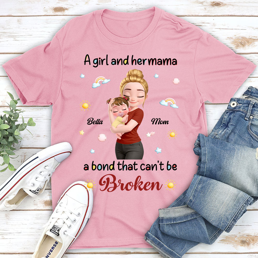 Custom Christmas & Birthday Keepsake Gift • A Baby And Mama - Personalized Shirt