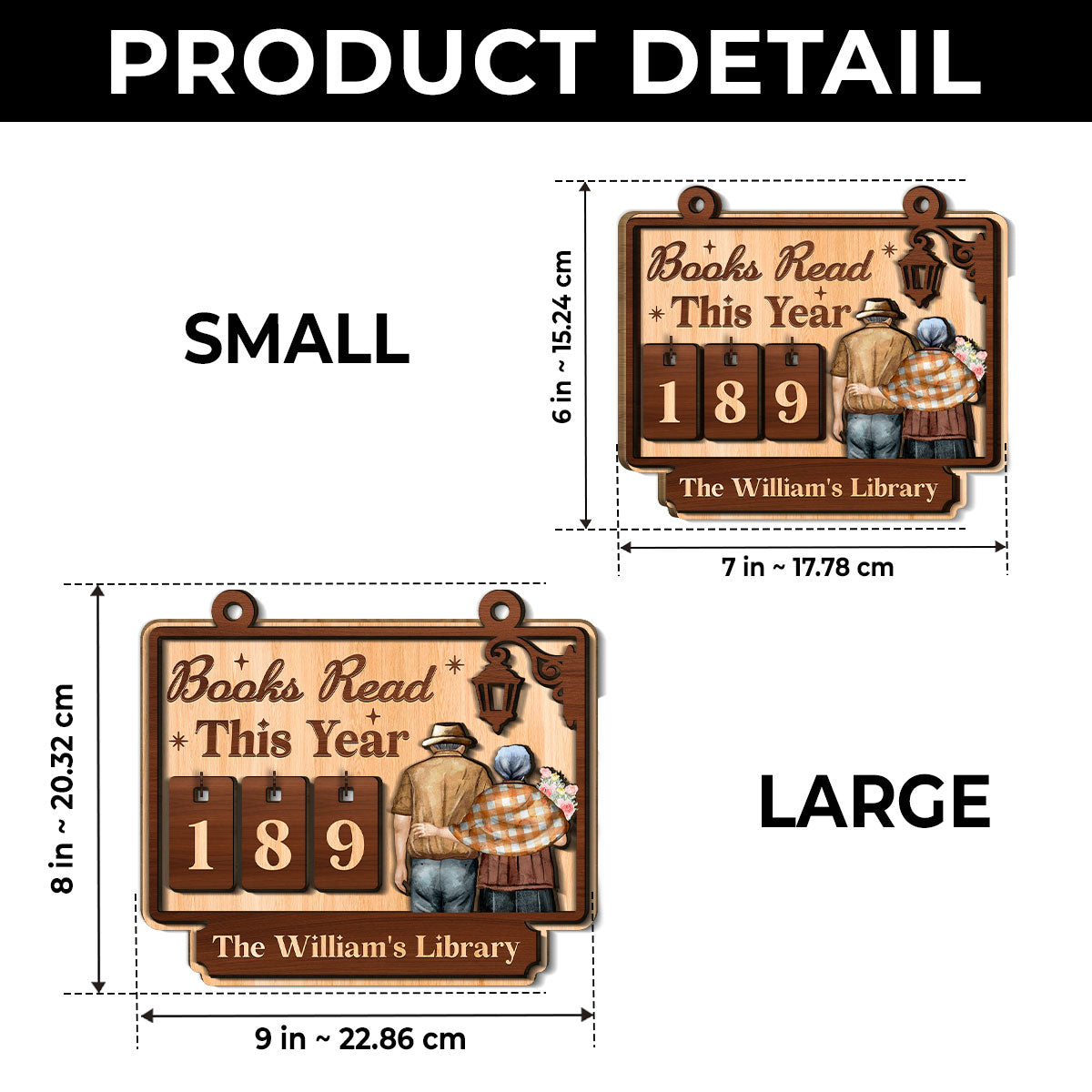 Chapters of Us - Personalized Tracker Sign
