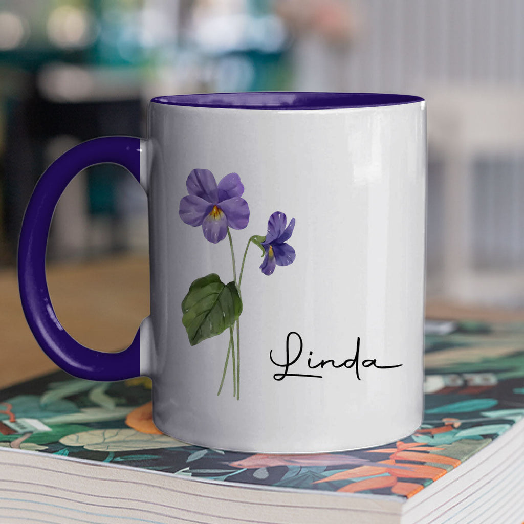 Custom Best Friend, Christmas & Birthday Friendship Keepsake Gift • Me And My Better Half - Personalized Accent Mug