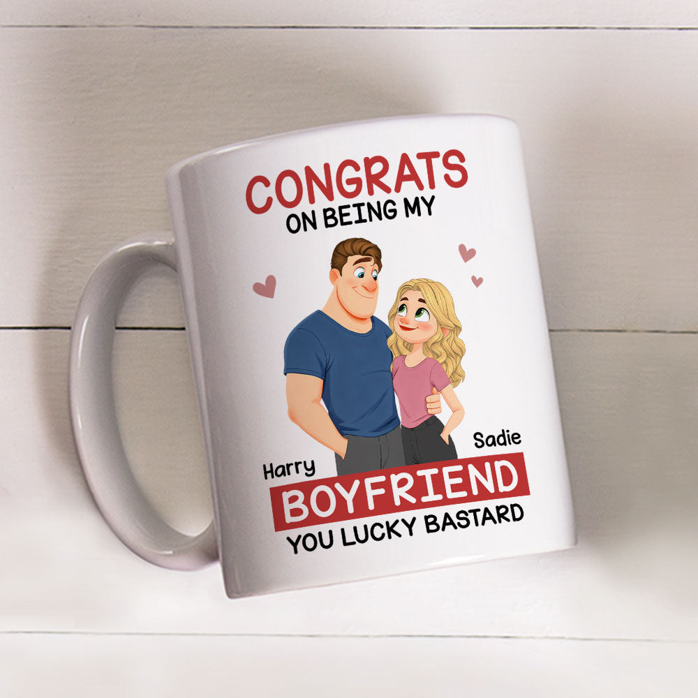 Custom Anniversary Keepsake Gifts For Couple • Love Is You - Personalized Coffee Mug