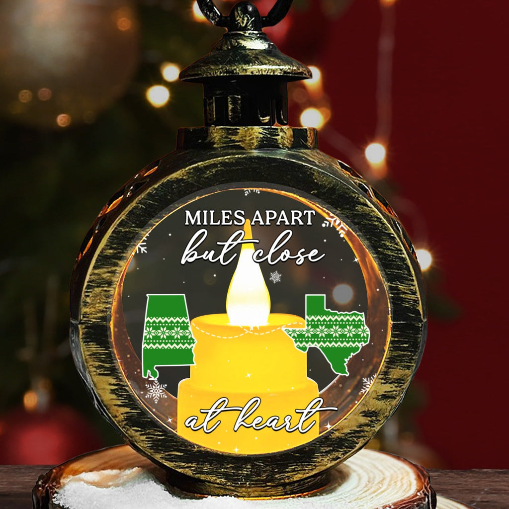 Custom Family Christmas Gifts, Holiday Decor • Home Is Where - Personalized Christmas Lantern