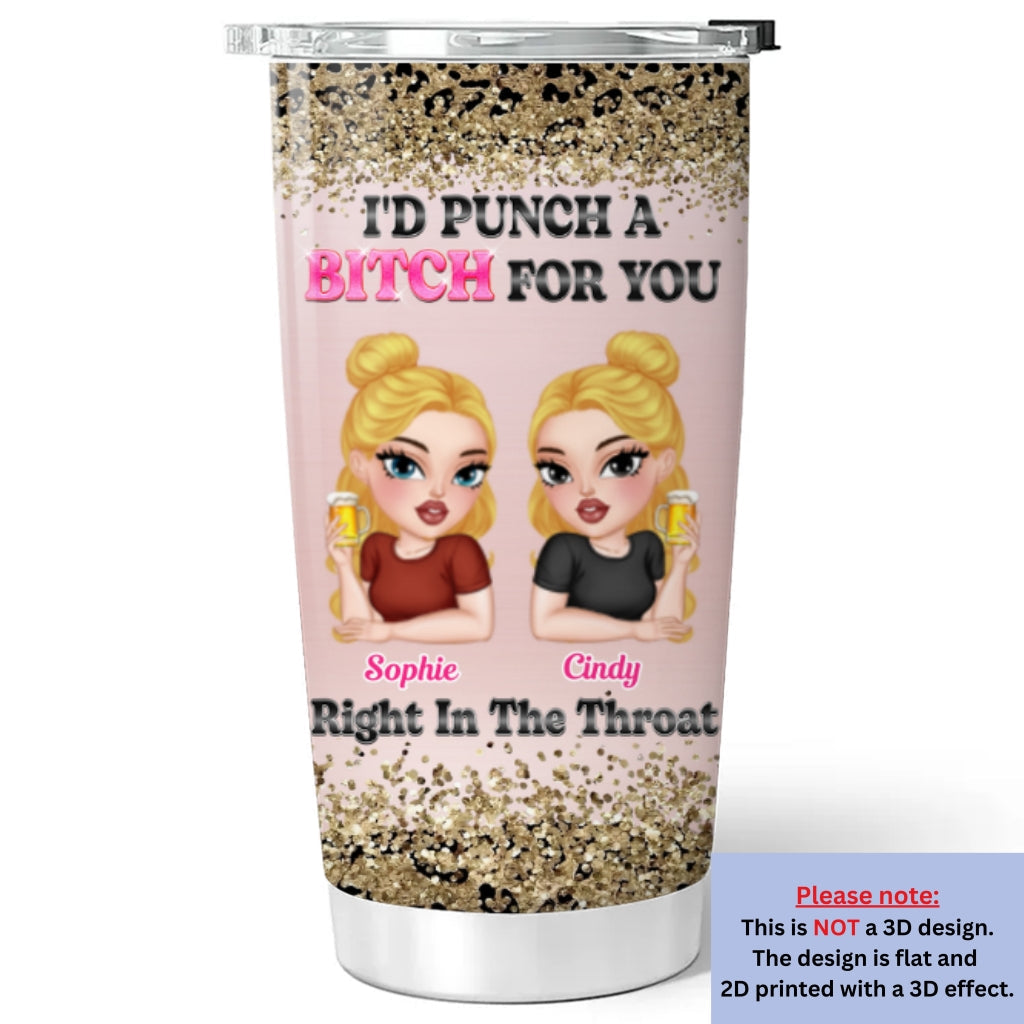 Custom Christmas Birthday Gifts For Best Friend • Punch For You - Personalized Tumbler