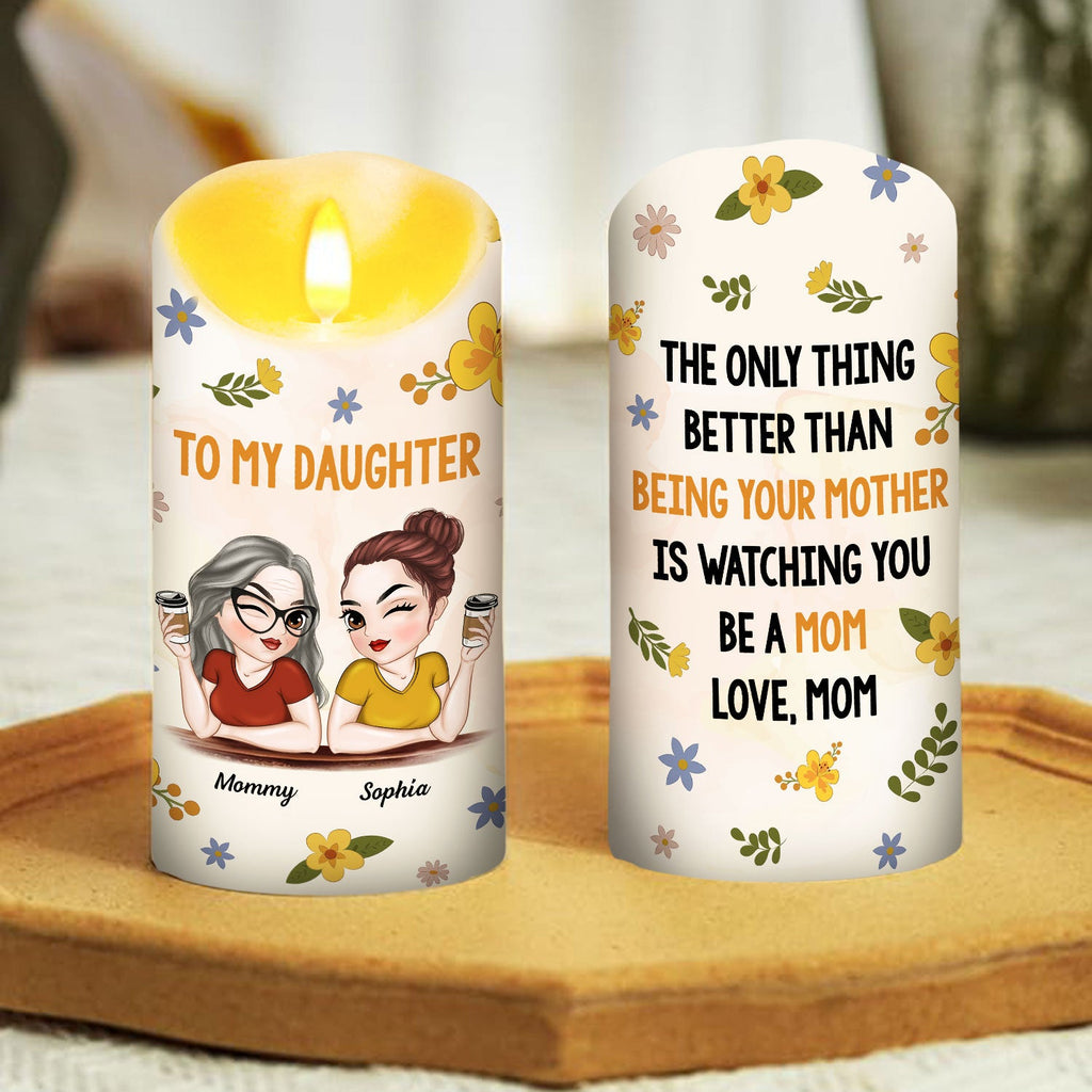 Watching You - Personalized LED Candle