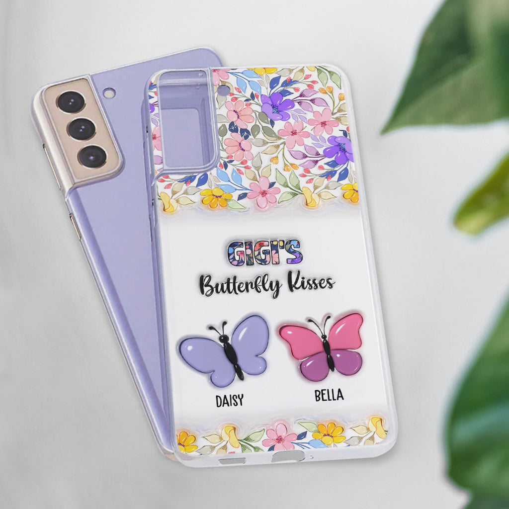Butterfly Kisses - Personalized 3D Inflated Effect Phone Case