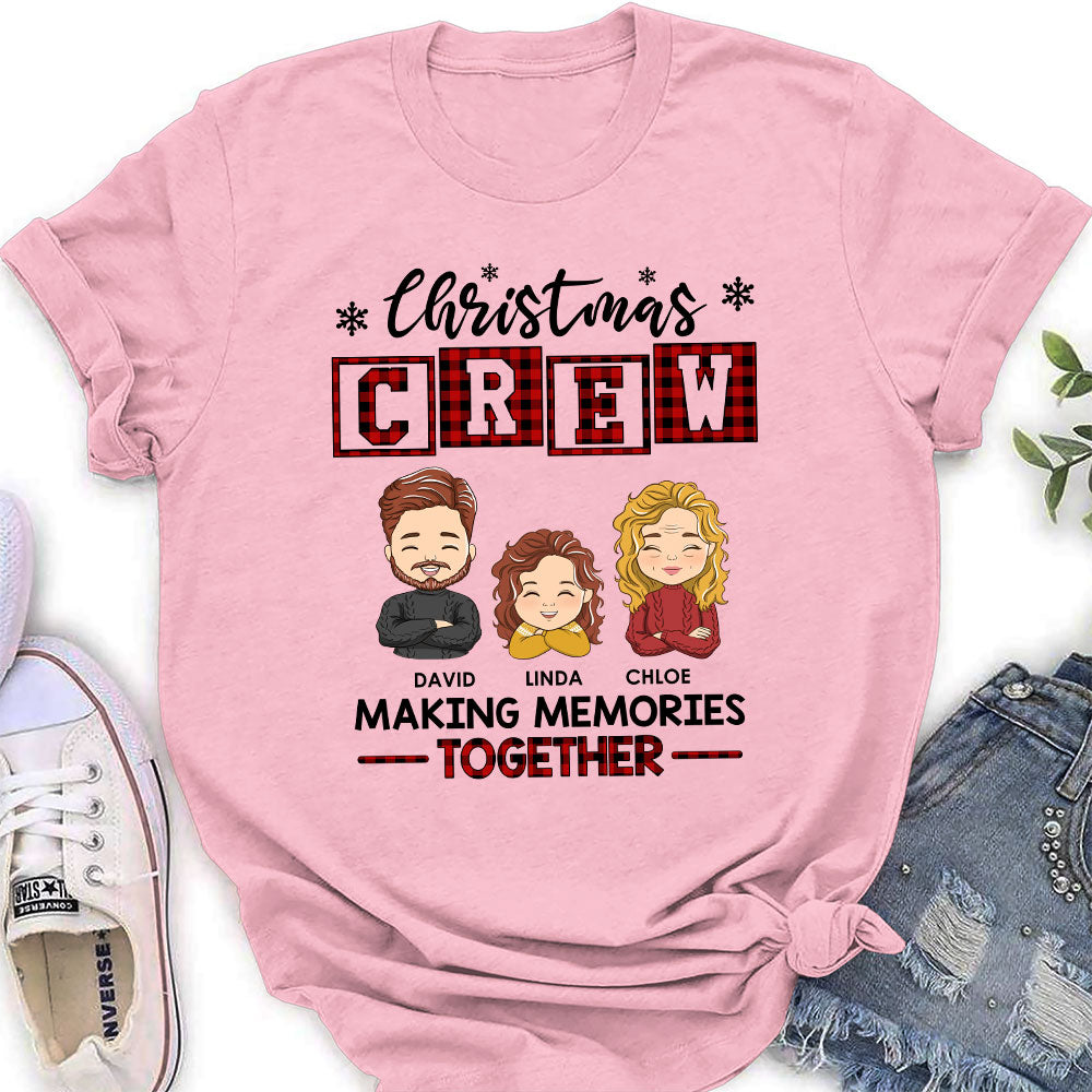 Custom Christmas & Birthday Keepsake Gift • Christmas Crew - Personalized Shirt