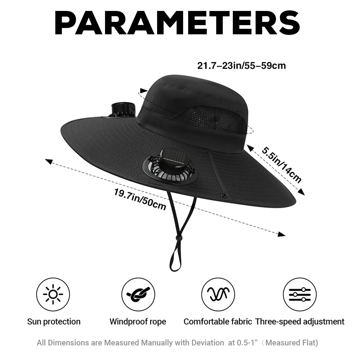 Never Too Old To Play In the Dirt - Personalized Solar Fan Hat