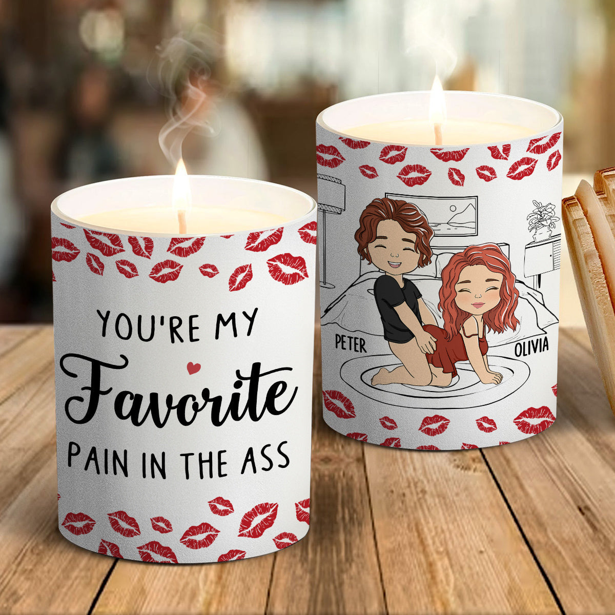 My Favourite Pain - Personalized Candle