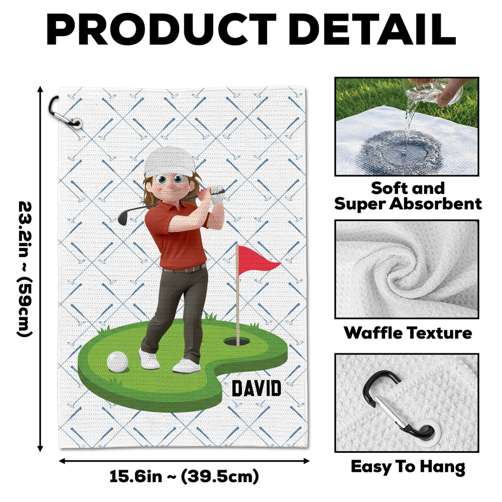 Playful Golf - Personalized Golf Towel
