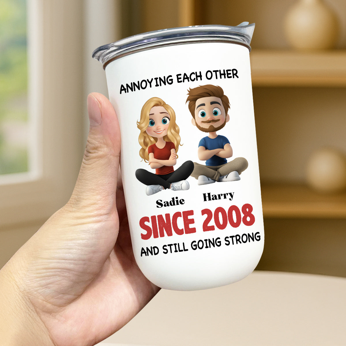 Custom Christmas Anniversary Gifts For Wife • Together Forever - Personalized 10oz Tumbler