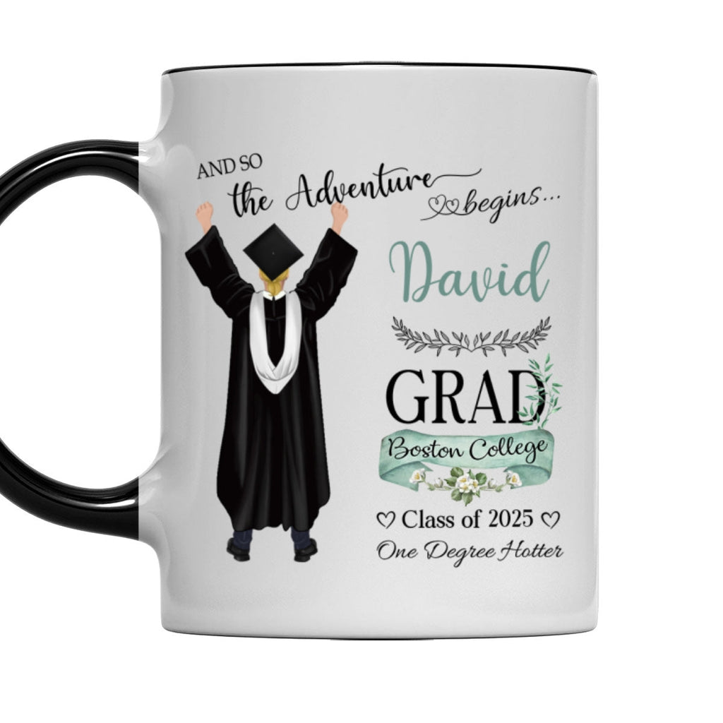 Custom Christmas & Birthday Keepsake Gift • One Degree Hotter - Personalized Accent Mug