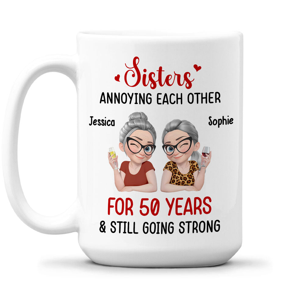 Custom Christmas & Birthday Gift For Sister • Annoying Sister - Personalized Mug