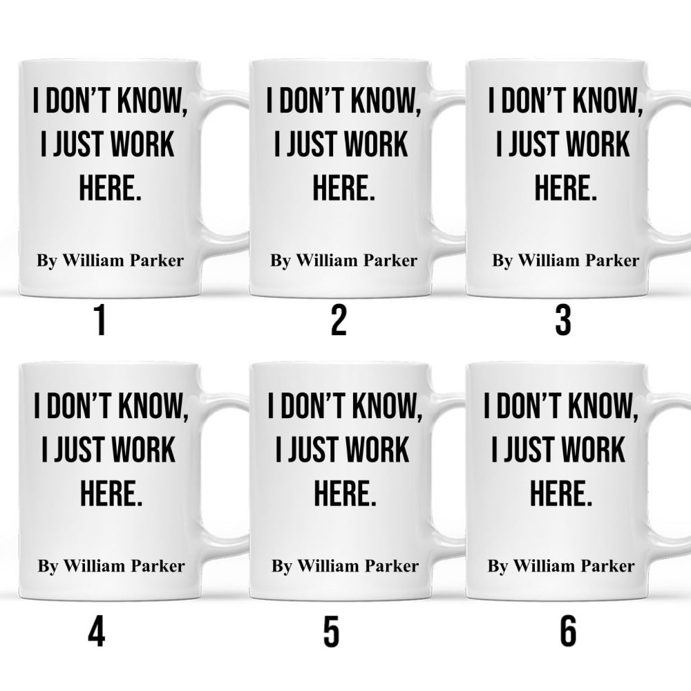 Custom Coworker, Christmas & Birthday Team Appreciation Gift • Office Funny - Personalized Coffee Mug
