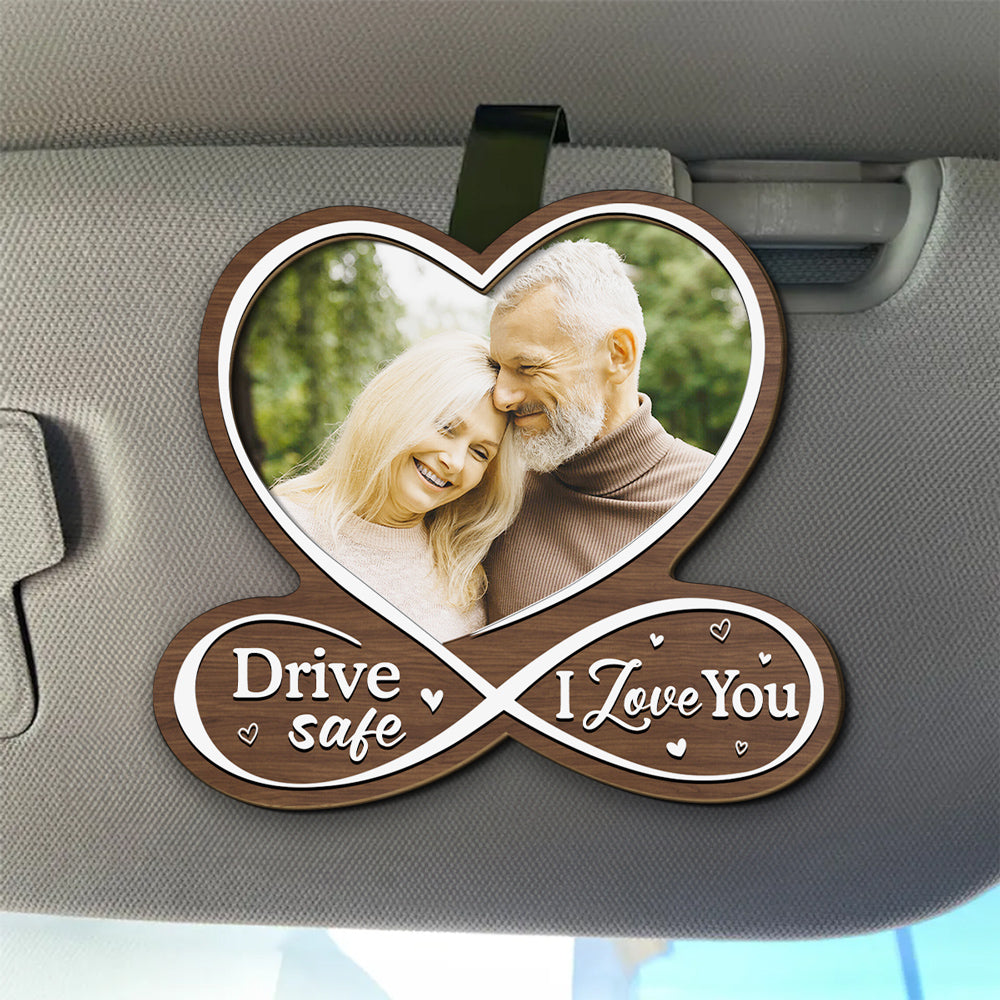 Drive Safe - Personalized Car Visor Clip