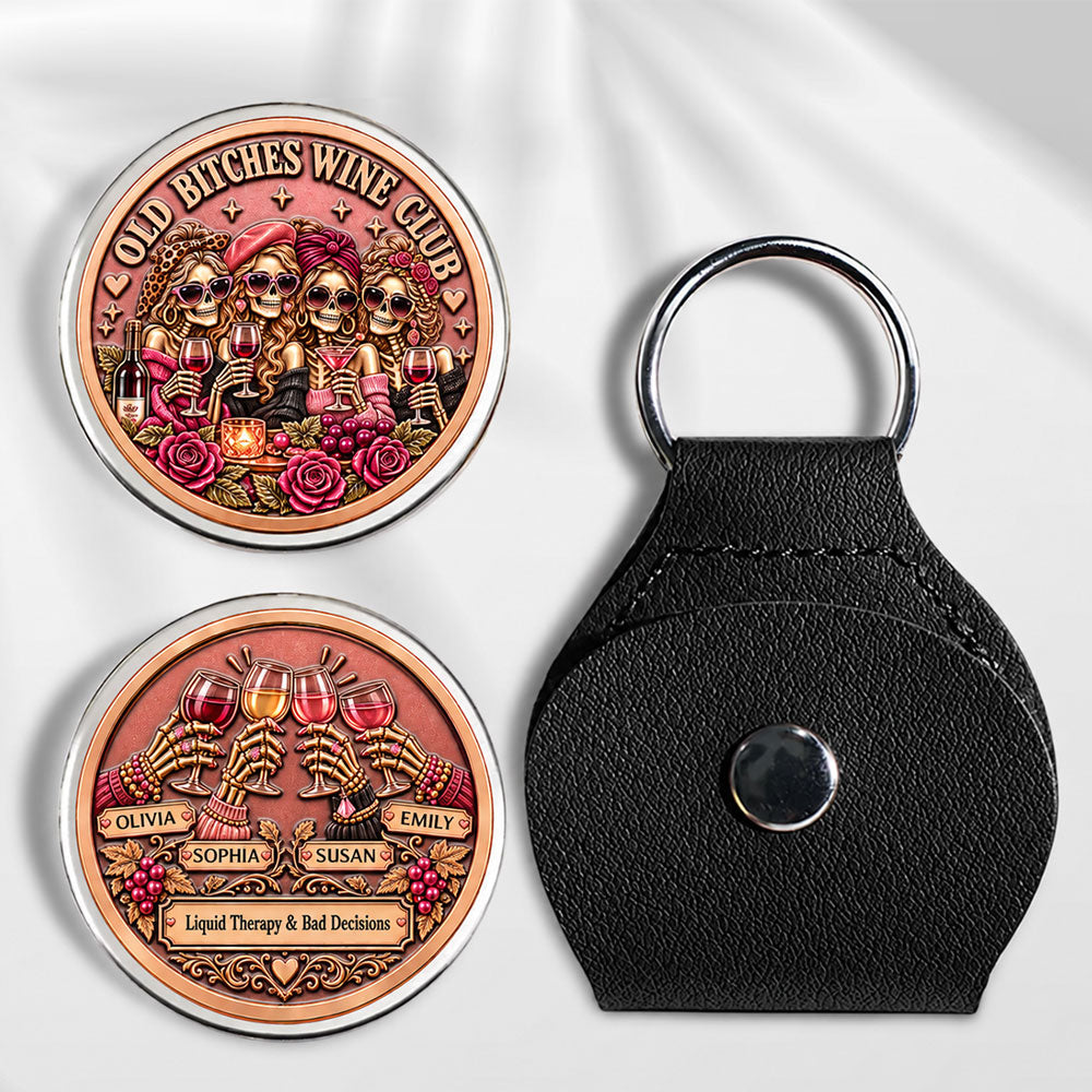 Besties Wine Club - Personalized 3D Printing Pocket Hug