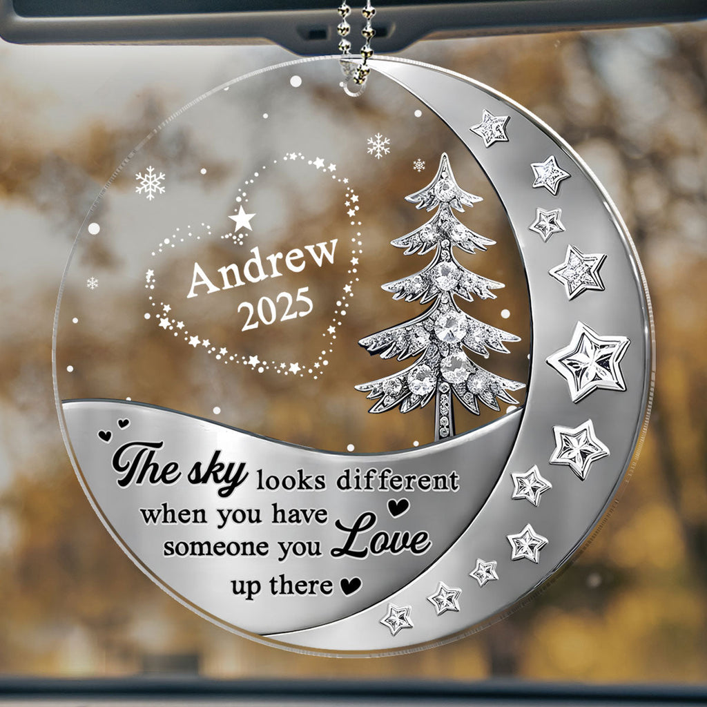 Not The Same Sky - Personalized 3D Effect Car Ornament