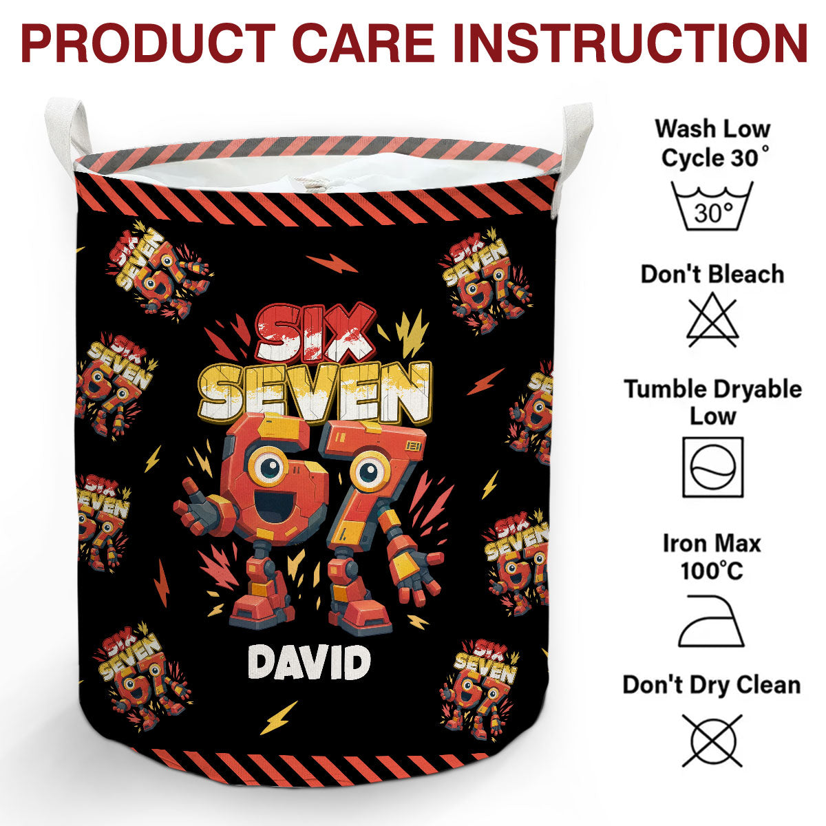 Six Seven - Personalized Basket