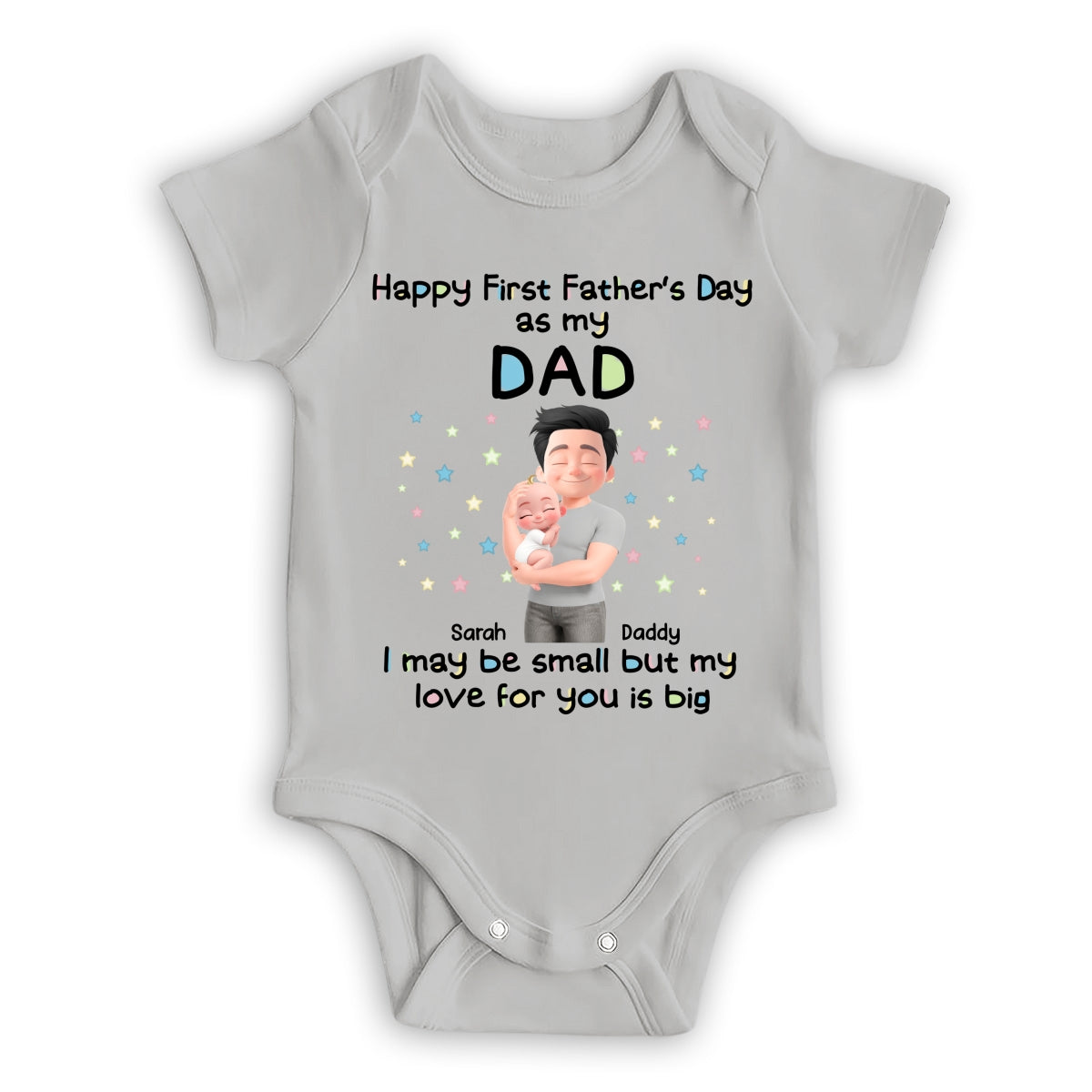 First Year With Baby - Personalized Baby Onesie