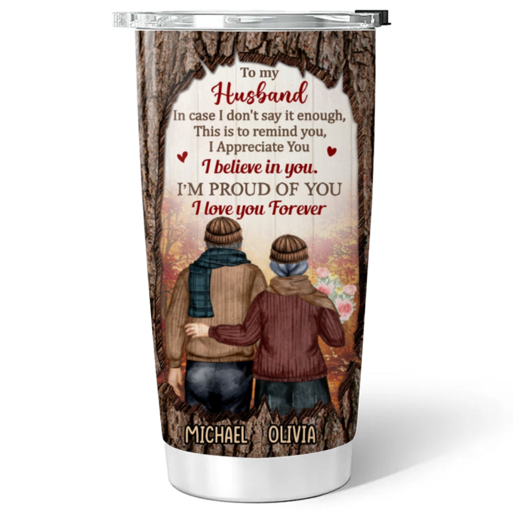 Custom Christmas Anniversary Gifts For Wife • Reminder For You - Personalized Tumbler