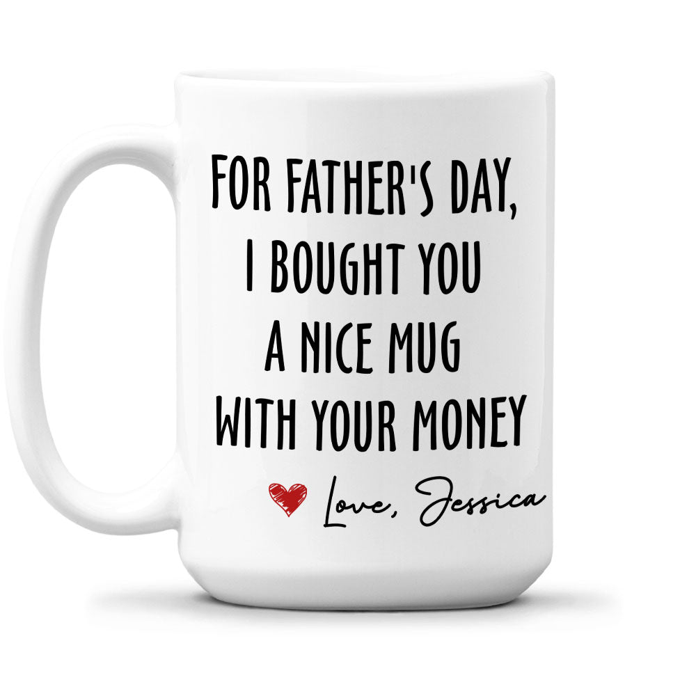 Custom Anniversary Keepsake Gifts For Couple • Mug For You - Personalized Coffee Mug