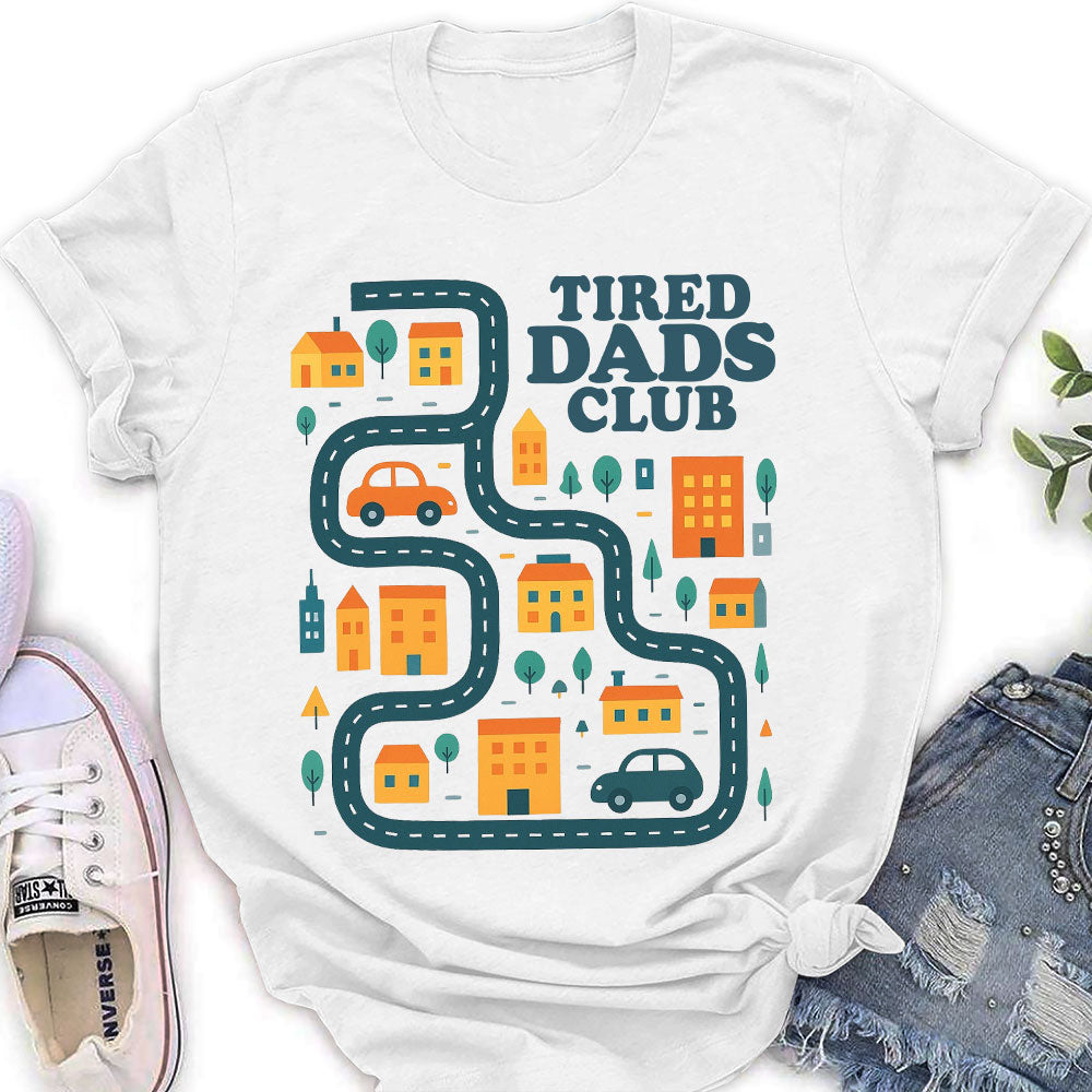 Custom Father's Day, Special Gift for Dad & Grandpa • Tired Dads Husbands Club - Personalized Shirt