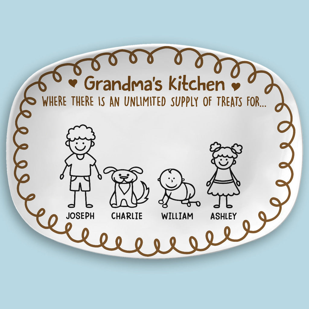 Grandma Kitchen - Personalized Platter