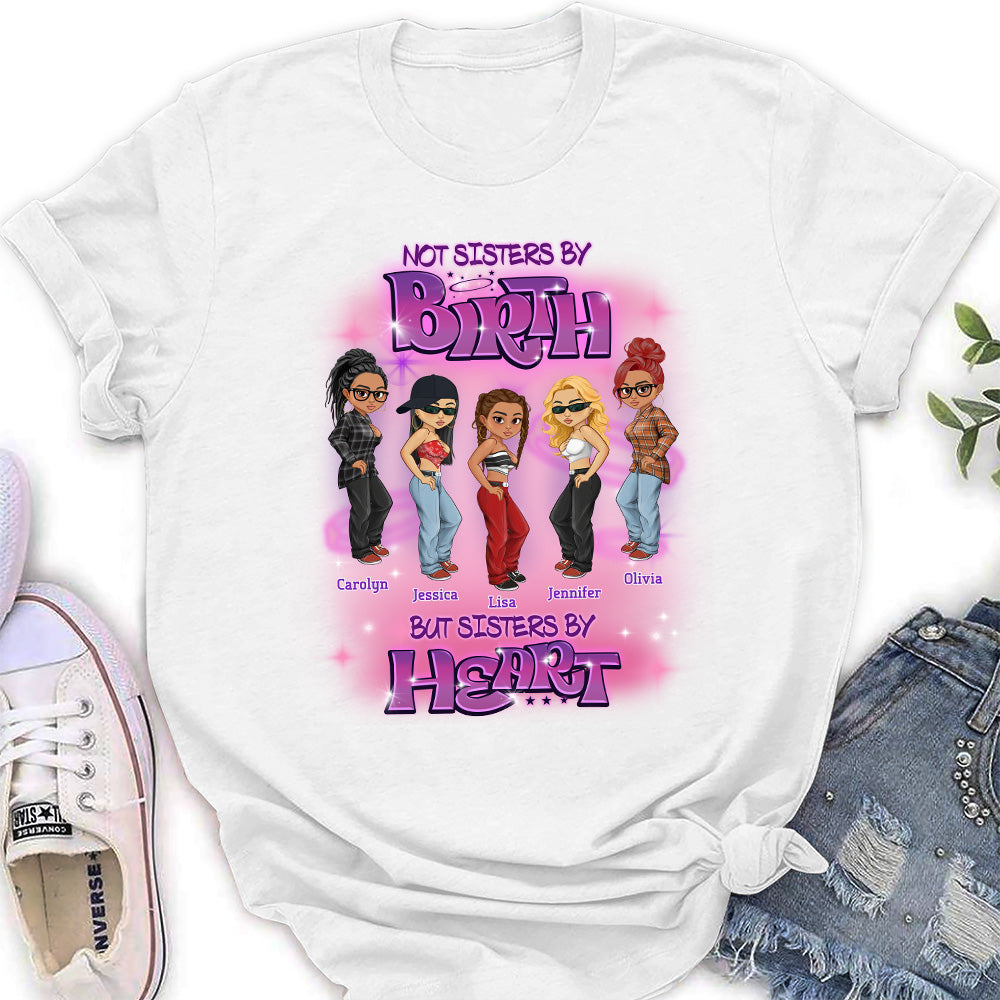 Custom Best Friend, Christmas & Birthday Friendship Keepsake Gift • Sister By Heart - Personalized Shirt