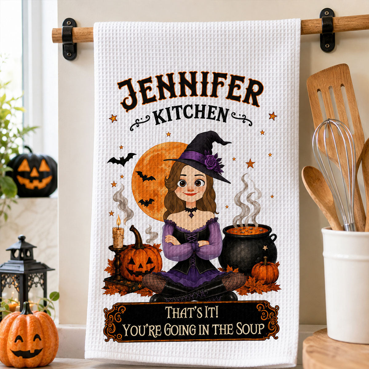 Witch Kitchen - Personalized Kitchen Towel