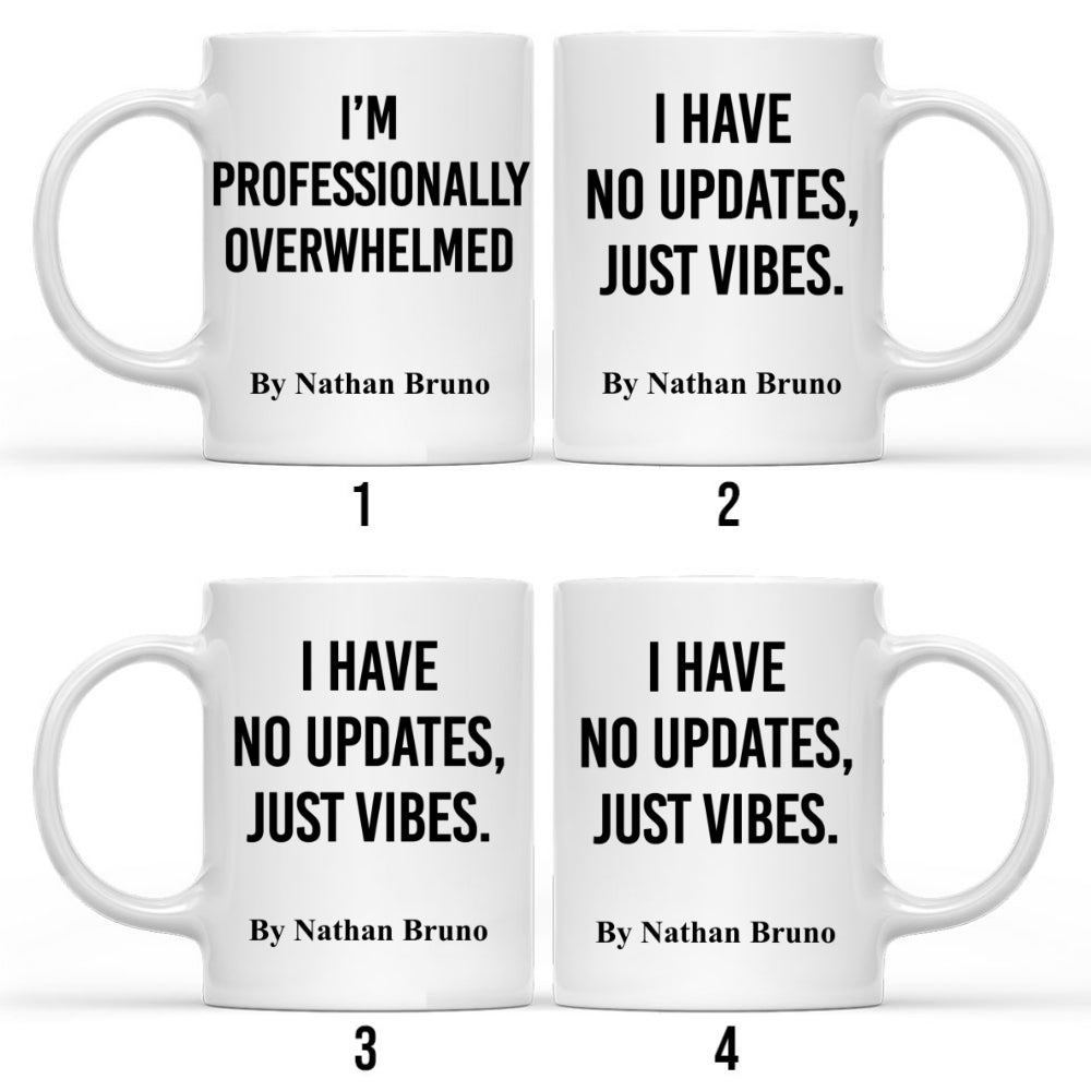 Custom Coworker, Christmas & Birthday Team Appreciation Gift • Office Mood - Personalized Coffee Mug