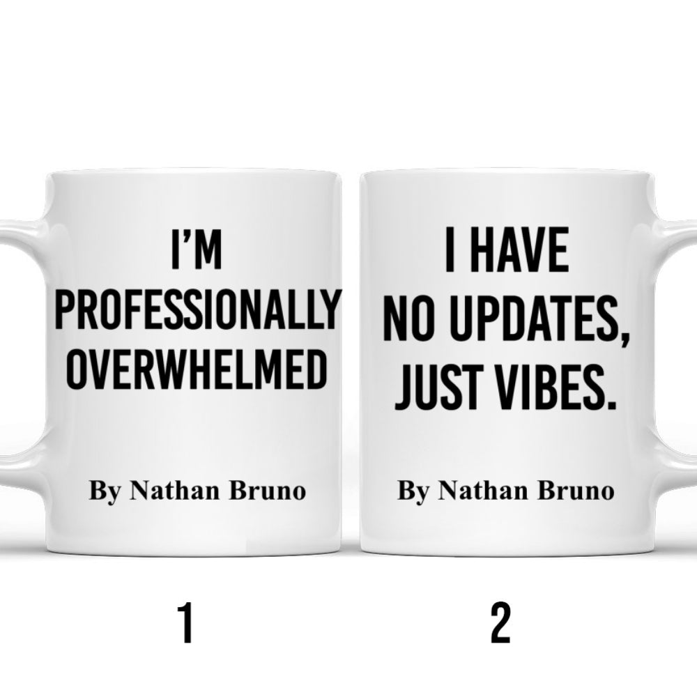 Custom Coworker, Christmas & Birthday Team Appreciation Gift • Office Mood - Personalized Coffee Mug