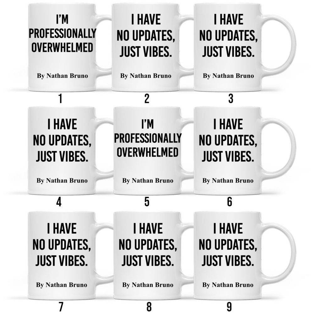 Custom Coworker, Christmas & Birthday Team Appreciation Gift • Office Mood - Personalized Coffee Mug