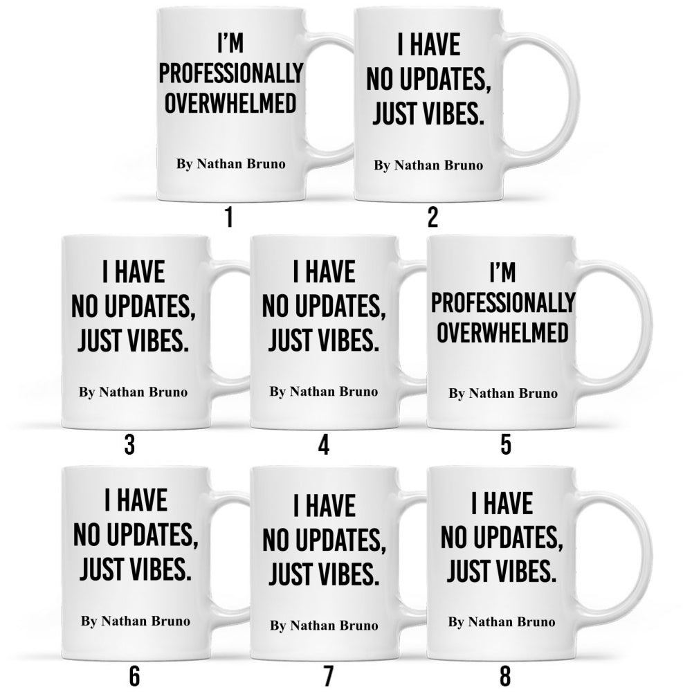 Custom Coworker, Christmas & Birthday Team Appreciation Gift • Office Mood - Personalized Coffee Mug