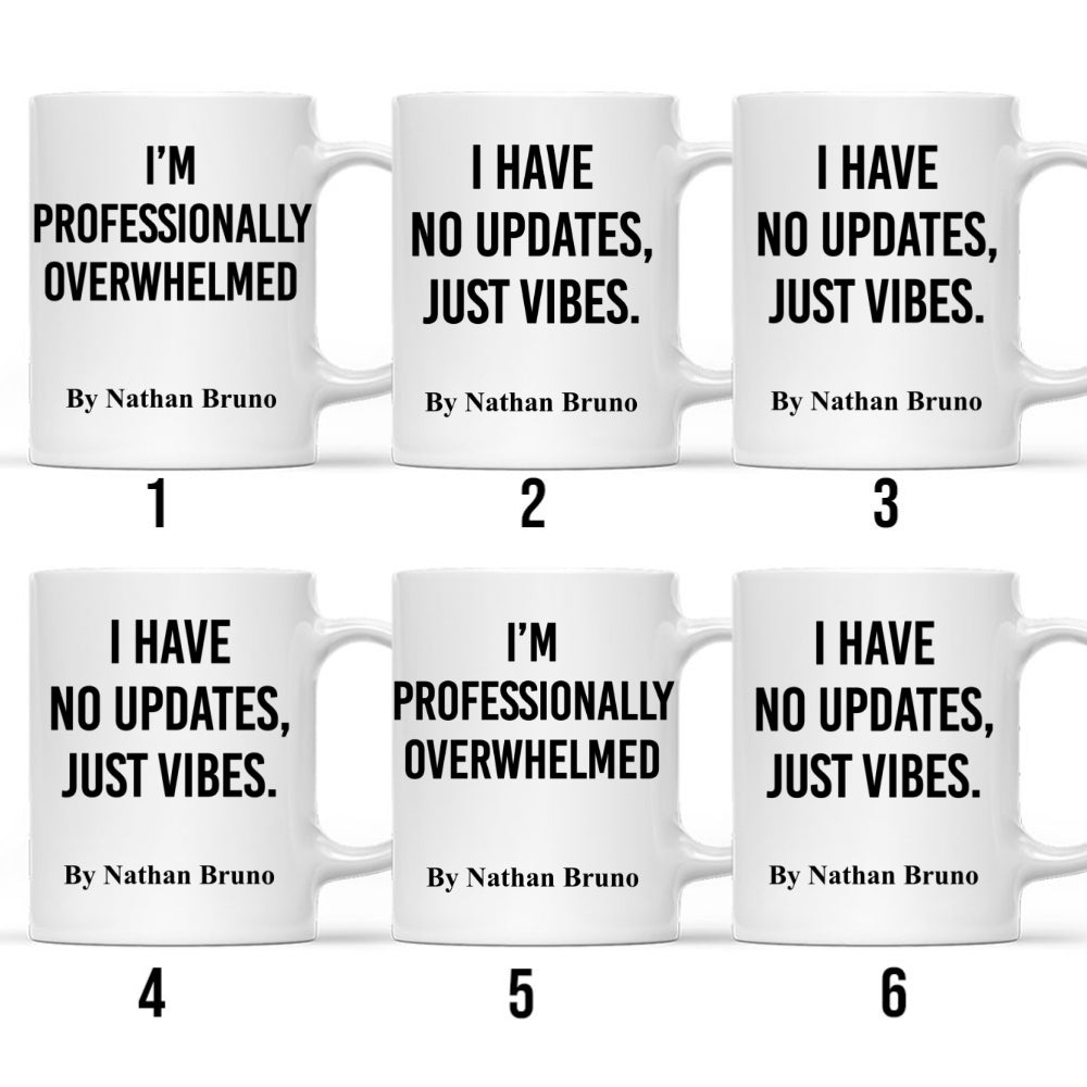Custom Coworker, Christmas & Birthday Team Appreciation Gift • Office Mood - Personalized Coffee Mug