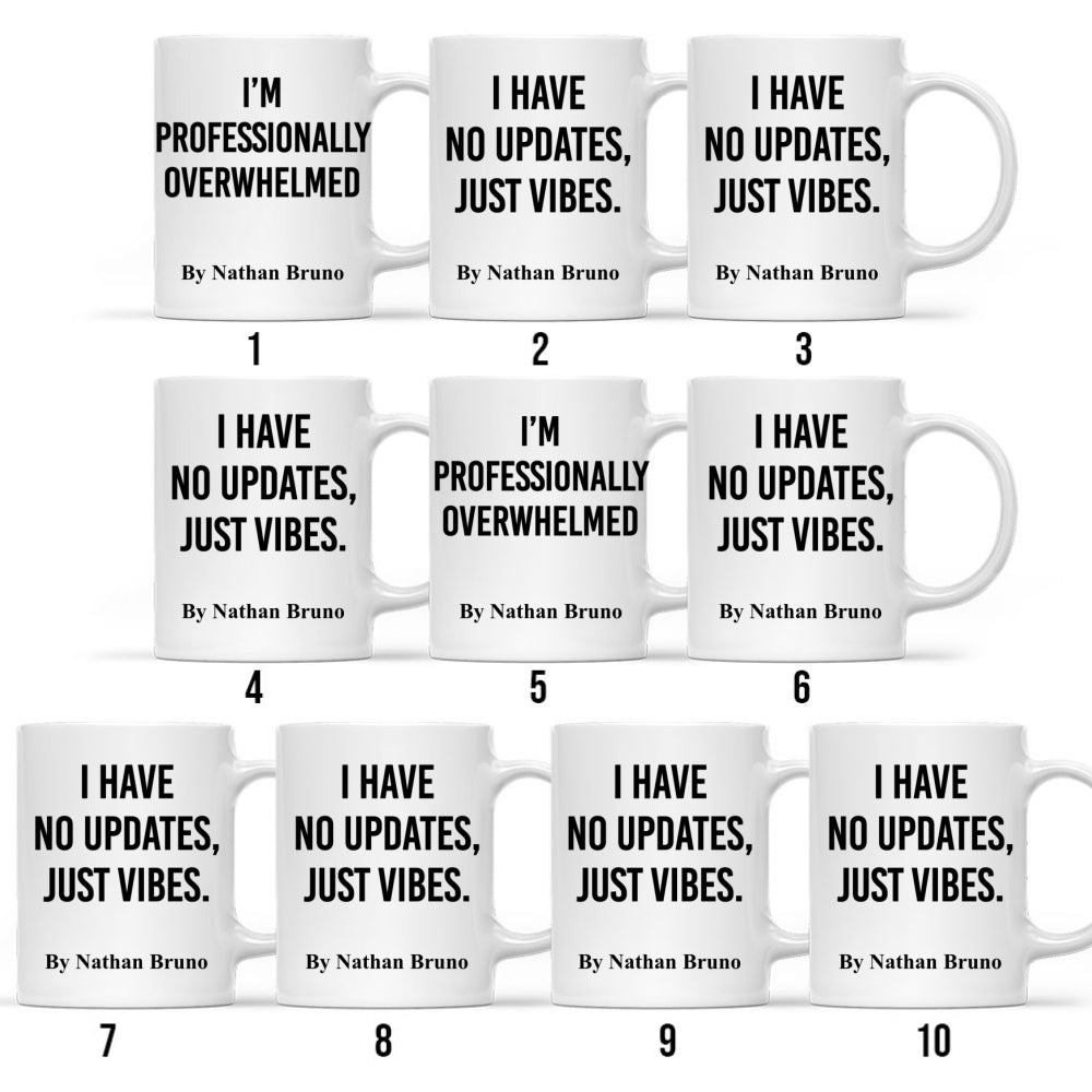 Custom Coworker, Christmas & Birthday Team Appreciation Gift • Office Mood - Personalized Coffee Mug
